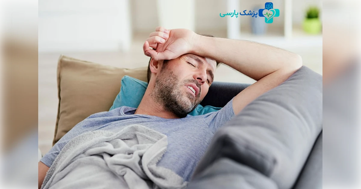 تب بعد از عمل بینی